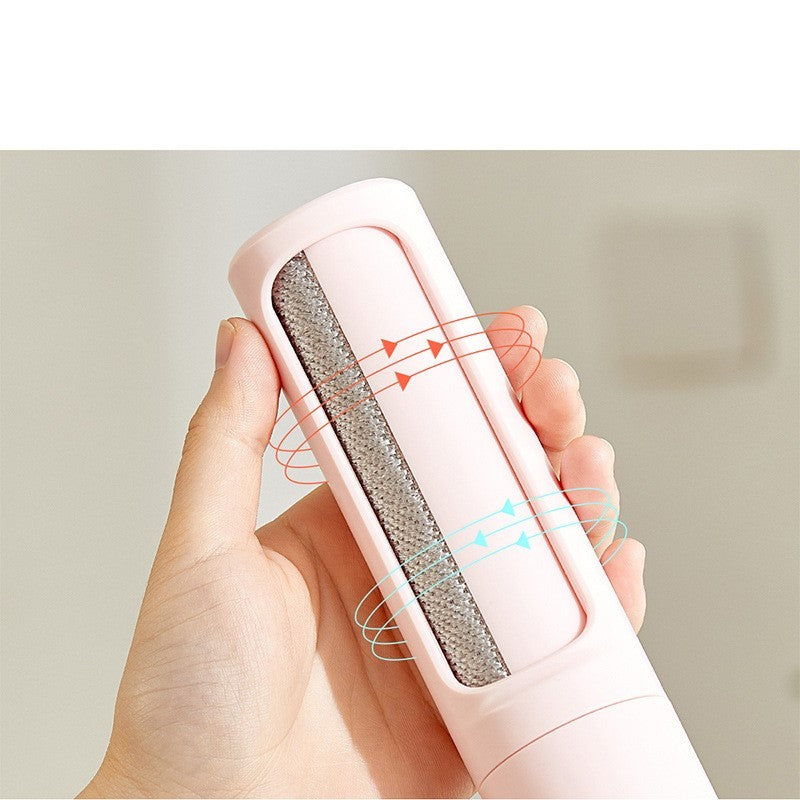 2-in-1 Reusable Pet Hair Remover Brush | Lint Roller for Cats & Dogs