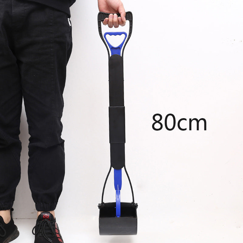 Foldable Long Handle 80cm Dog Clip Toilet Pet Pooper Scooper