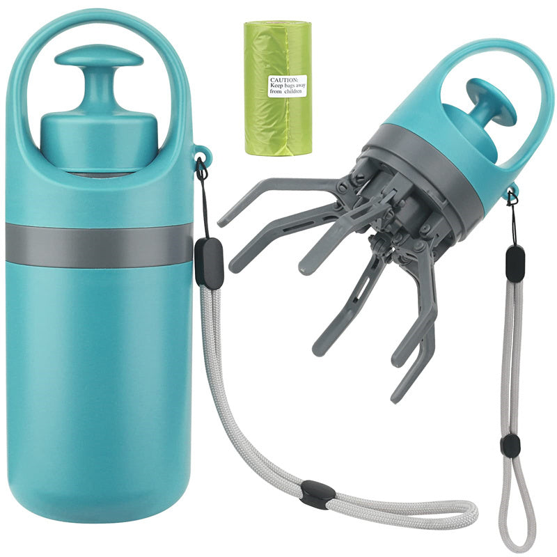 Portable Dog Pooper Scooper with Bag Dispenser – Easy Clean Tool